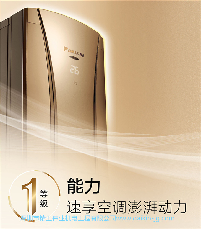 Daikin/大金FVXG150WC-N变频1级冷暖静音2匹空调家用立式柜机客厅(图3)