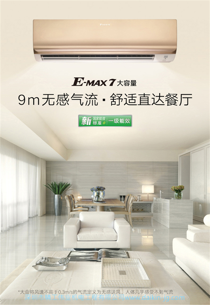 Daikin/大金FTXR172WC-N1大3匹康达变频冷暖智能家用空调挂机(图3)